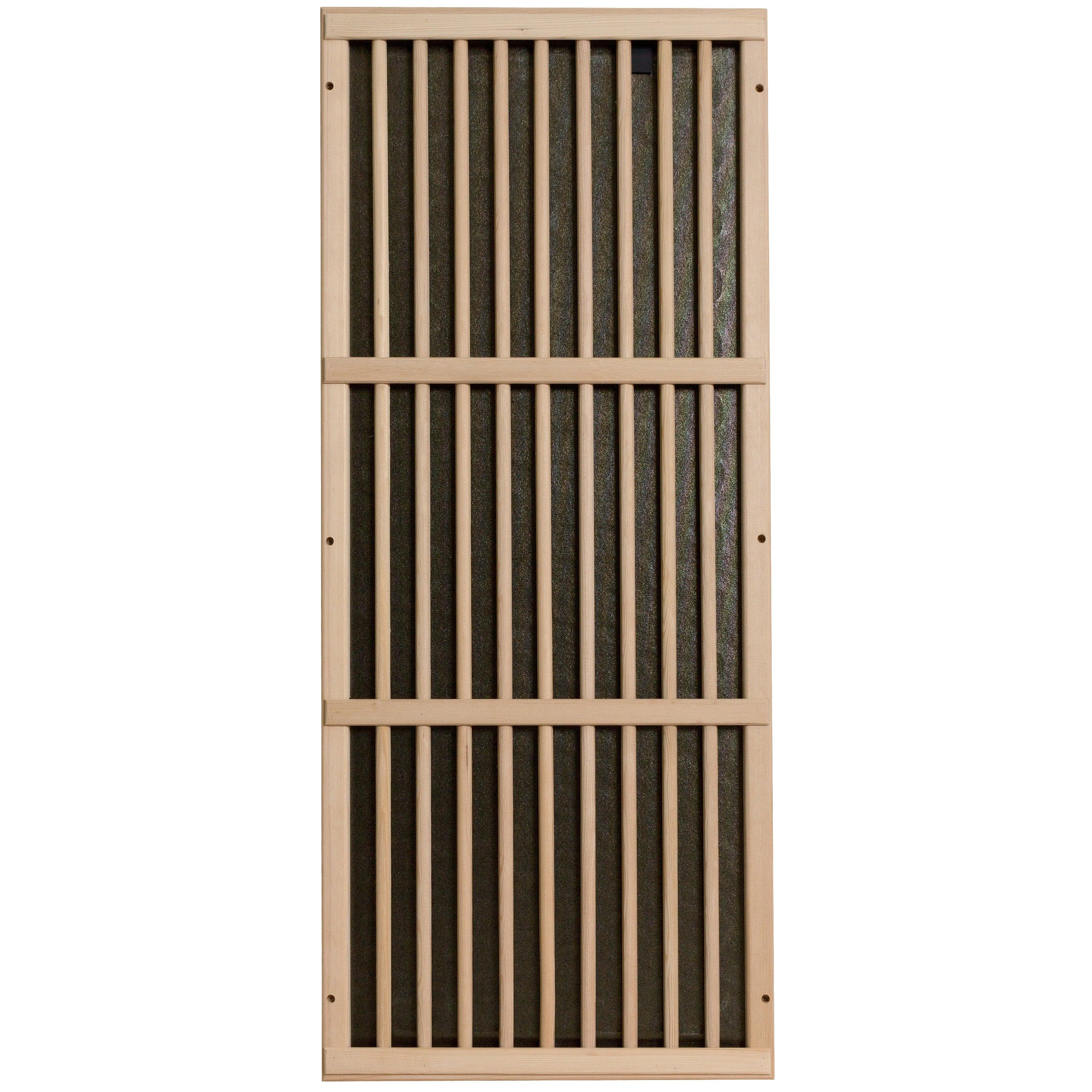 2-Person Carbon Infrared Sauna - Canadian Hemlock Wooden Sauna - 1700 Watts - Premium Audio Durasage Health