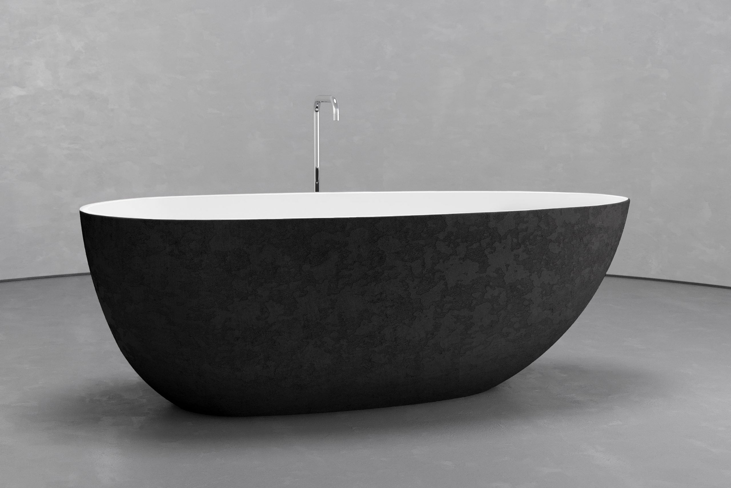 Ovoid Soaking Bathtub VAST Studio