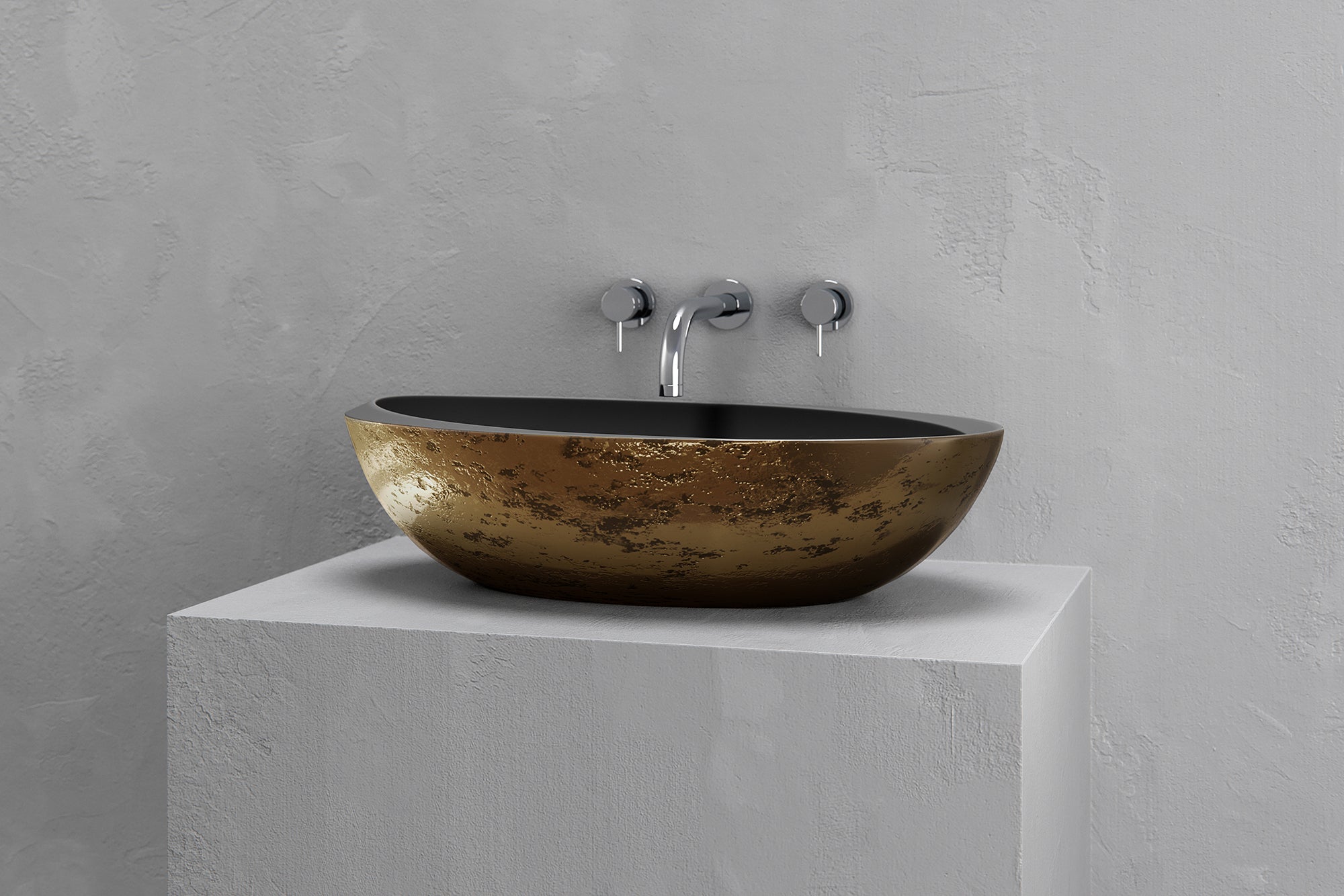 Half Ovoid Luxury Vessel Sink VAST Studio