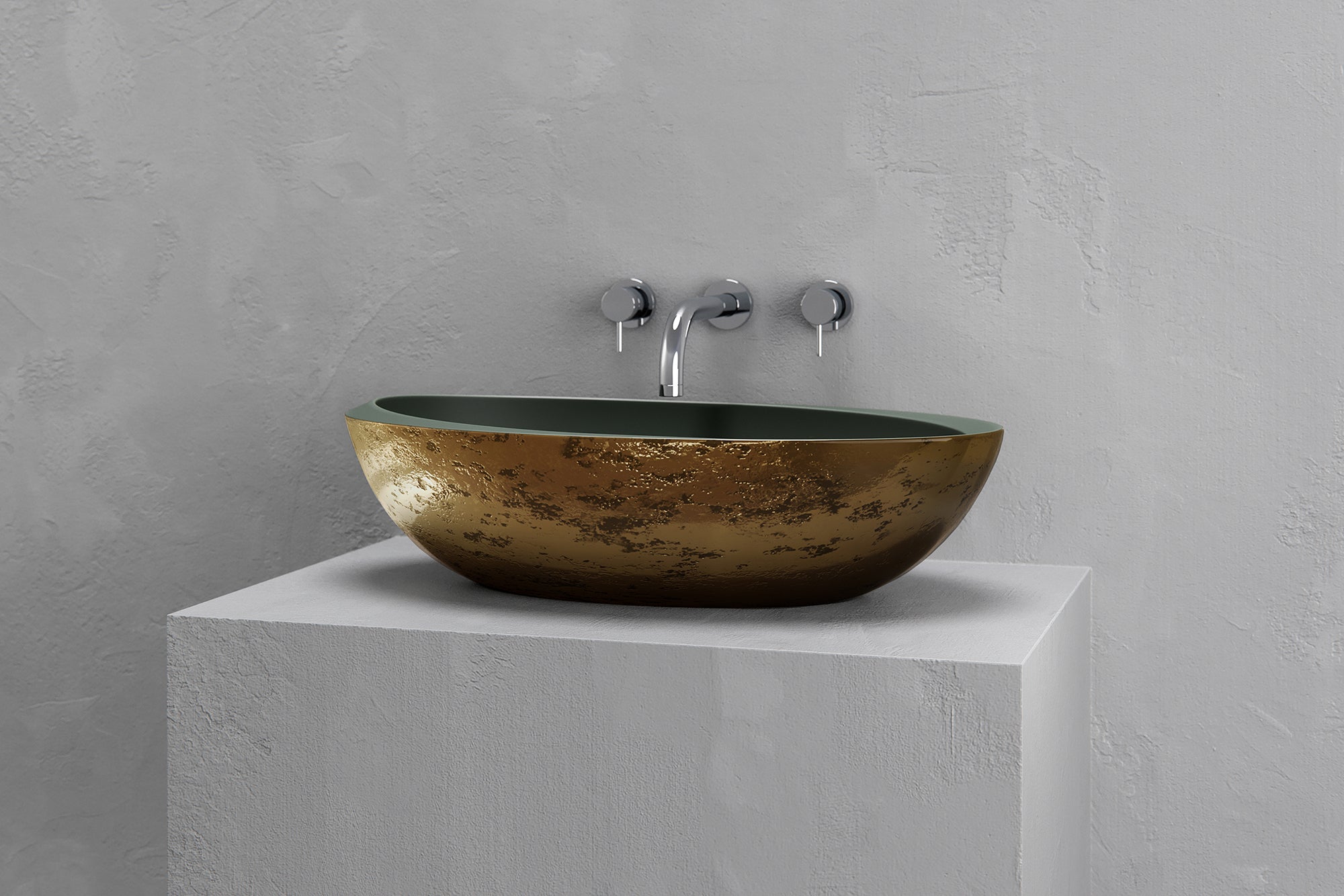Half Ovoid Luxury Vessel Sink VAST Studio