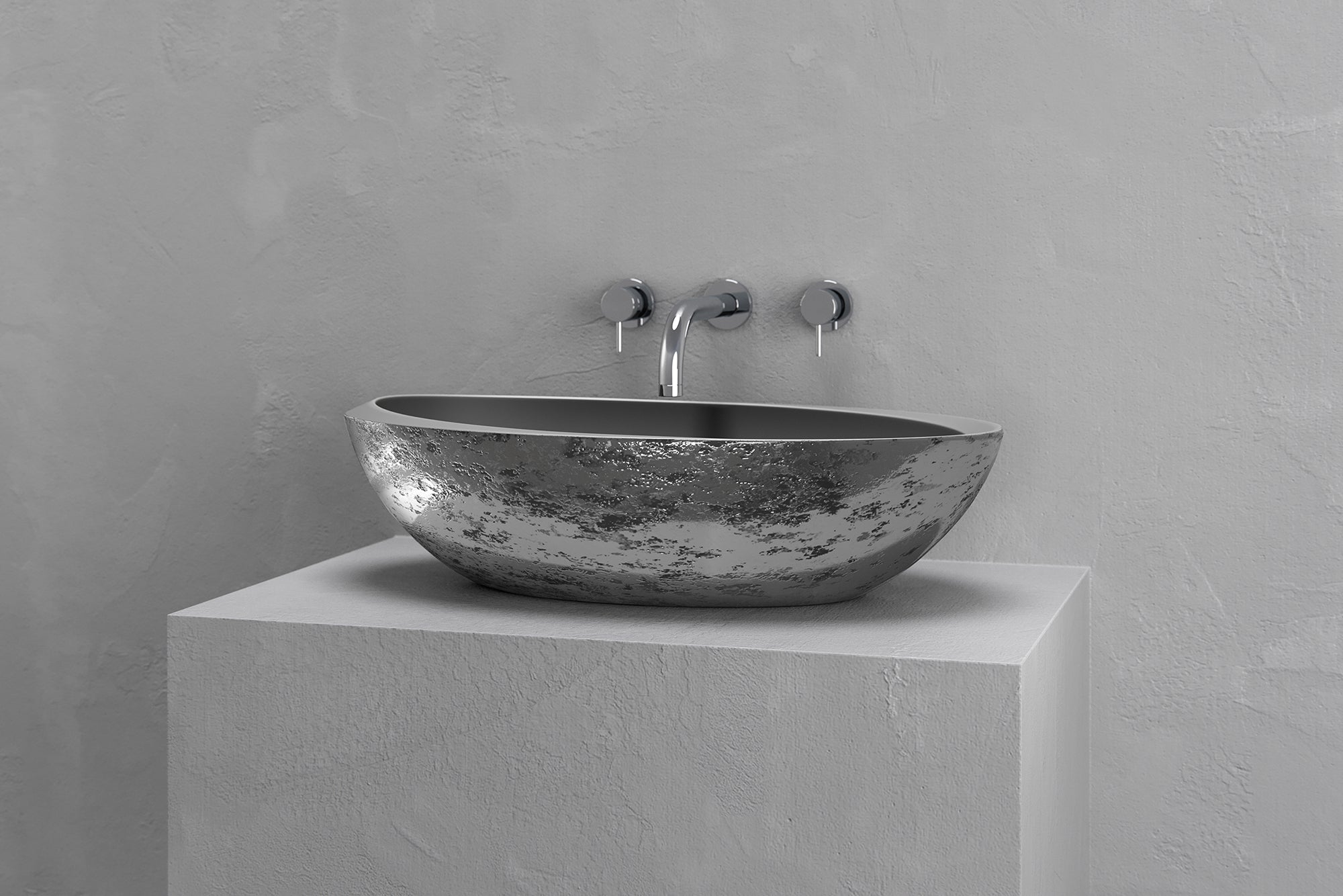 Half Ovoid Luxury Vessel Sink VAST Studio