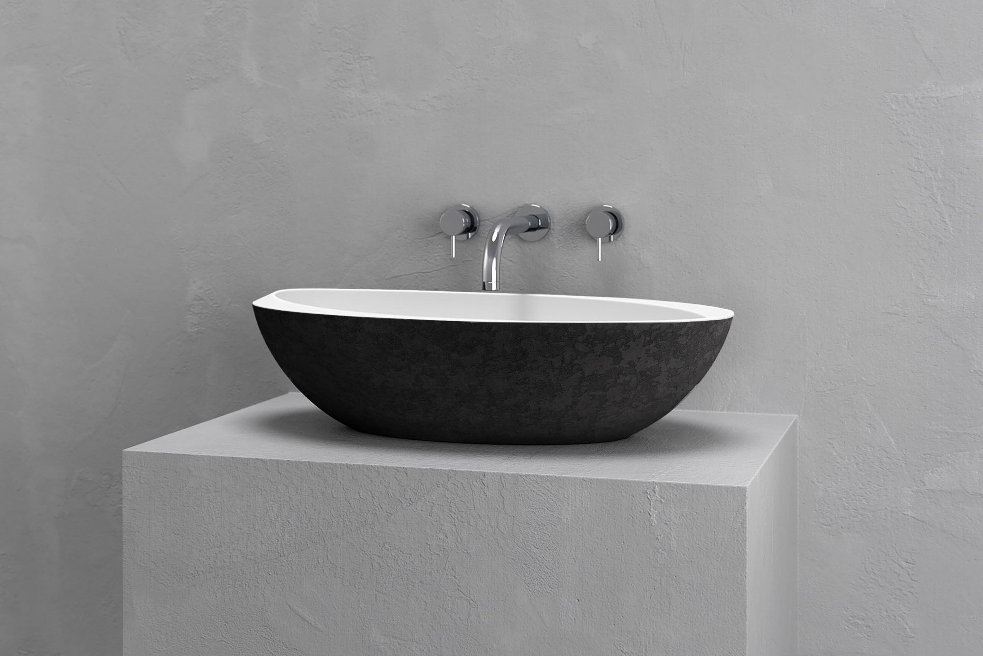 Half Ovoid Luxury Vessel Sink VAST Studio