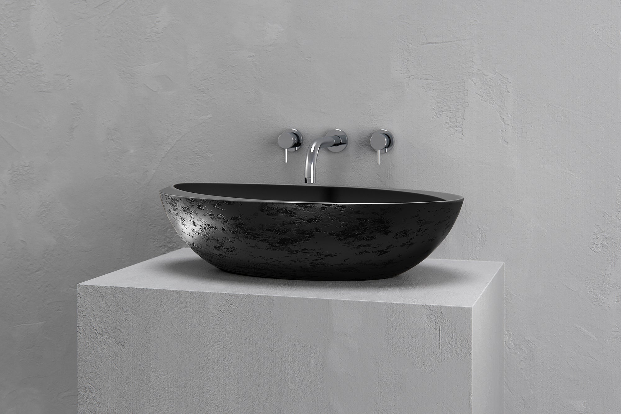 Half Ovoid Luxury Vessel Sink VAST Studio