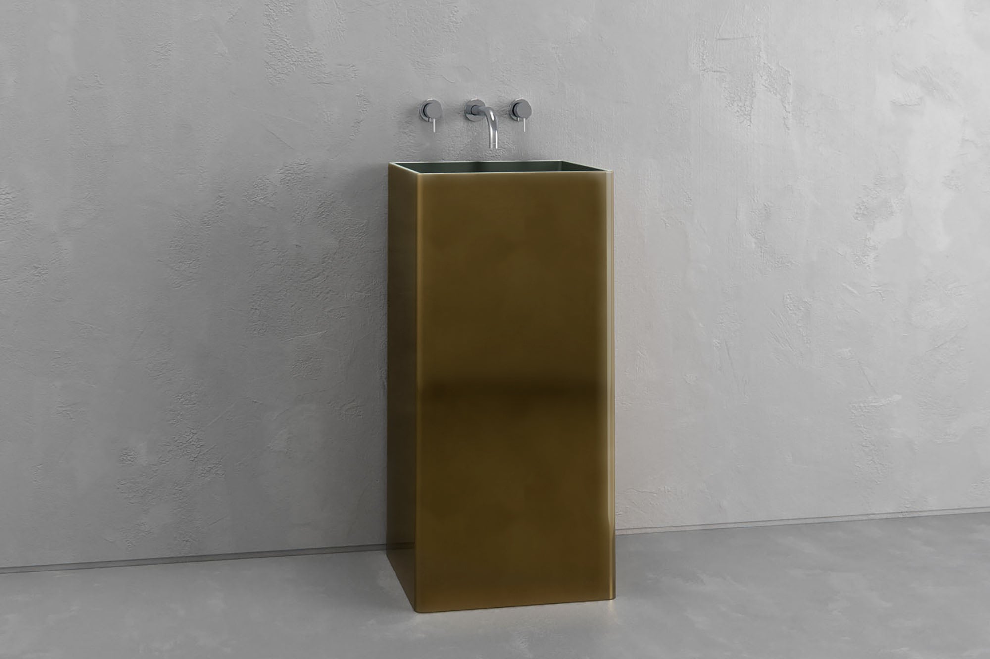 Custom Rectangular Vessel Sink VAST Studio