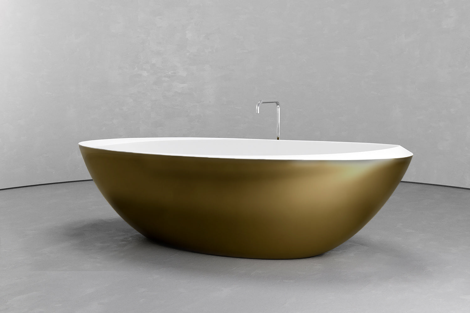 Custom Oval Freestanding Tub VAST Studio