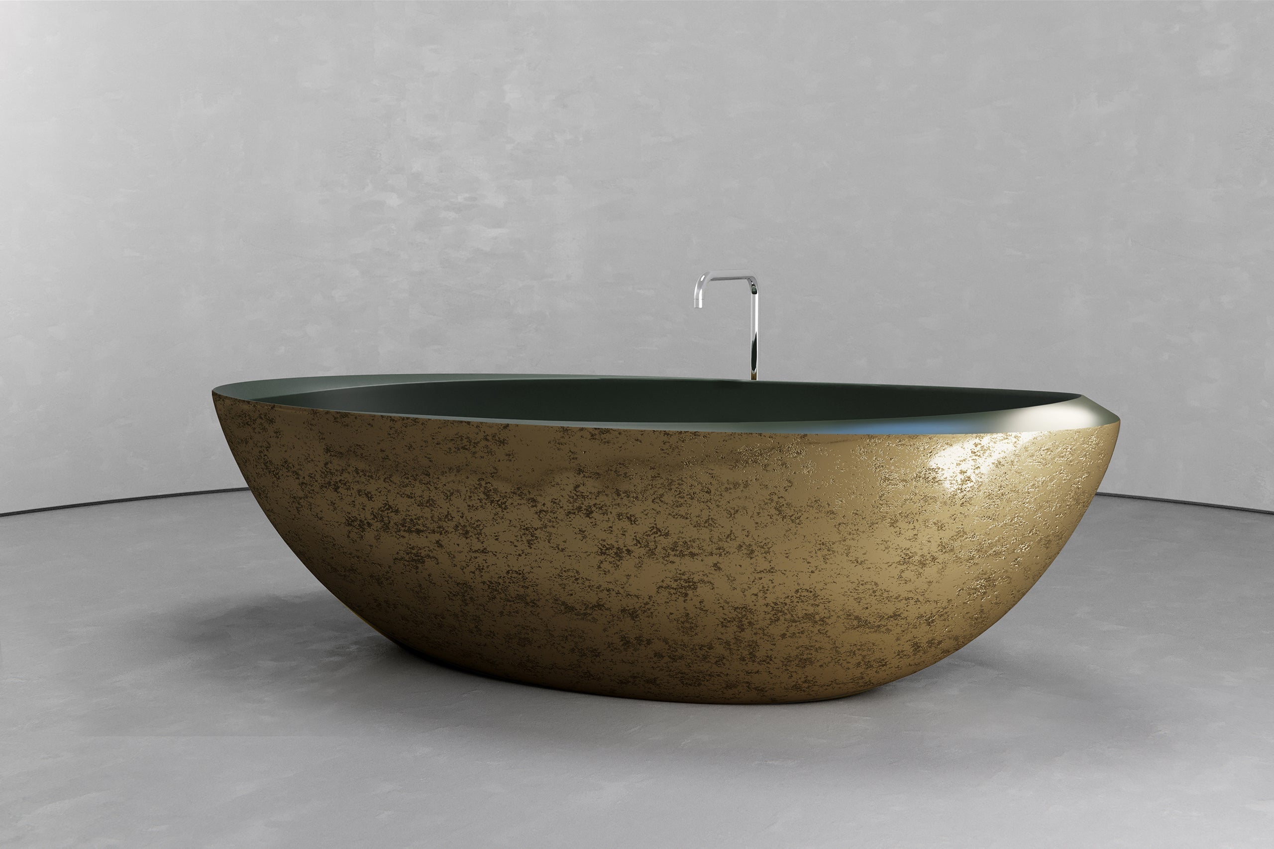 Custom Oval Freestanding Tub VAST Studio