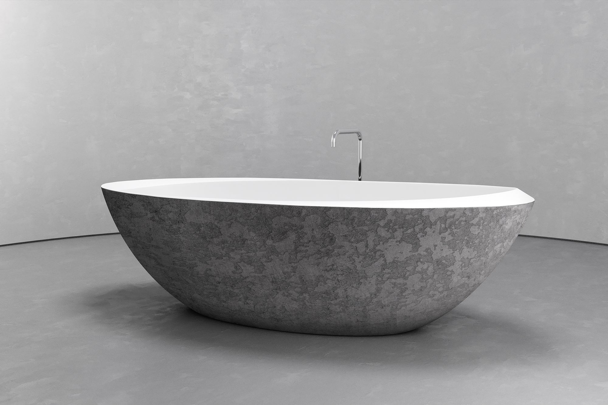 Custom Oval Freestanding Tub VAST Studio