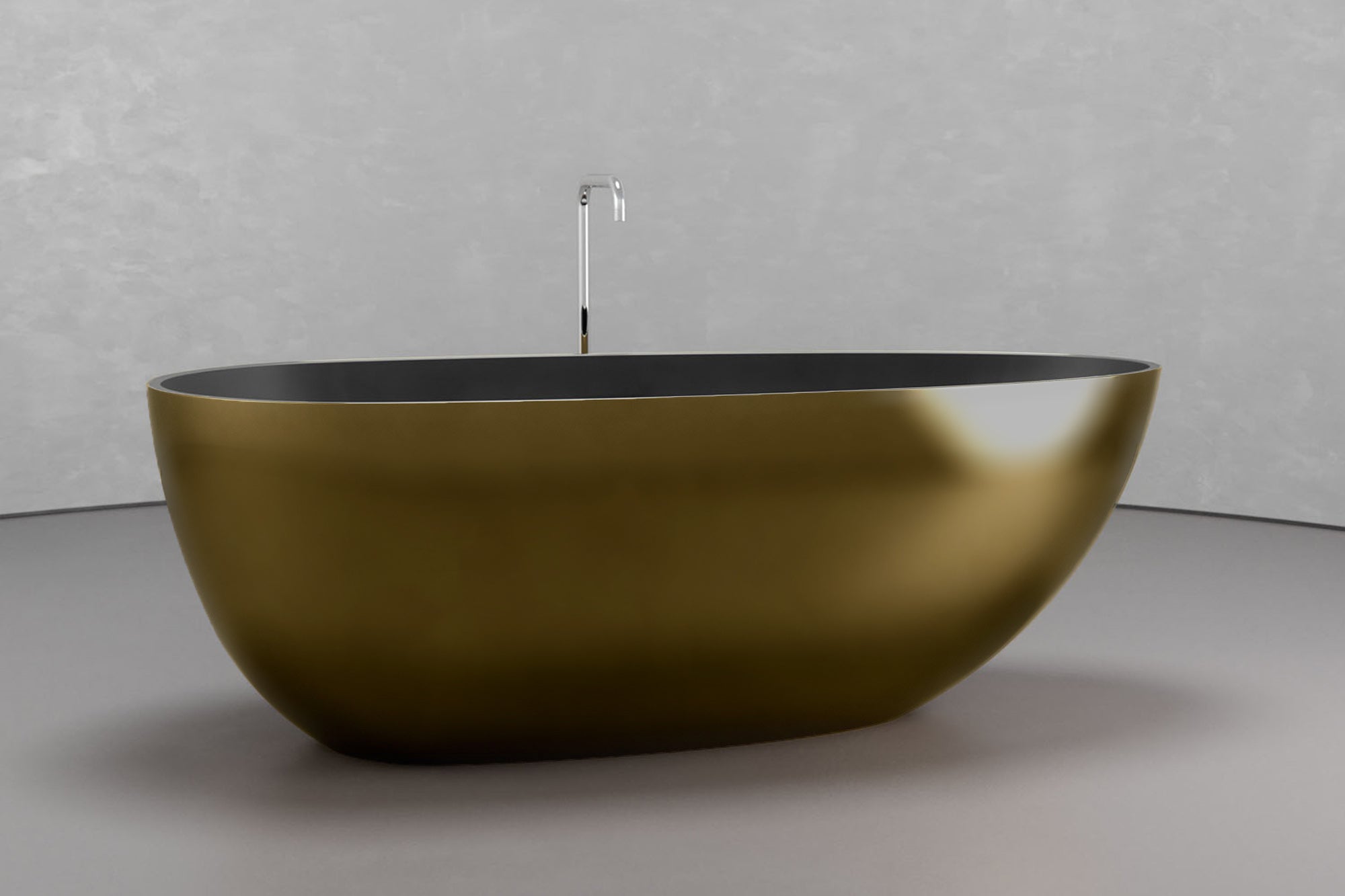 Ovoid Soaking Bathtub VAST Studio