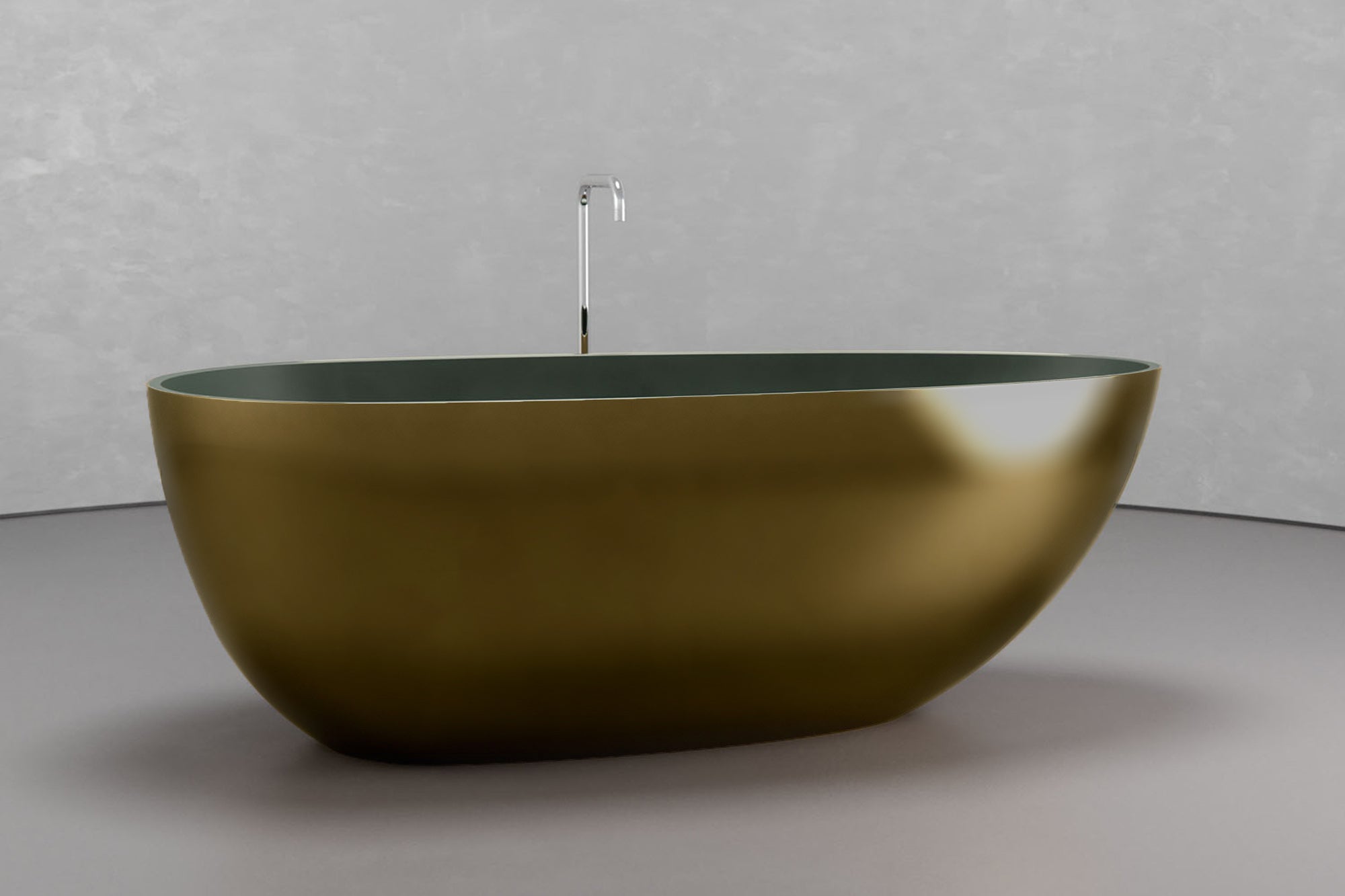 Ovoid Soaking Bathtub VAST Studio