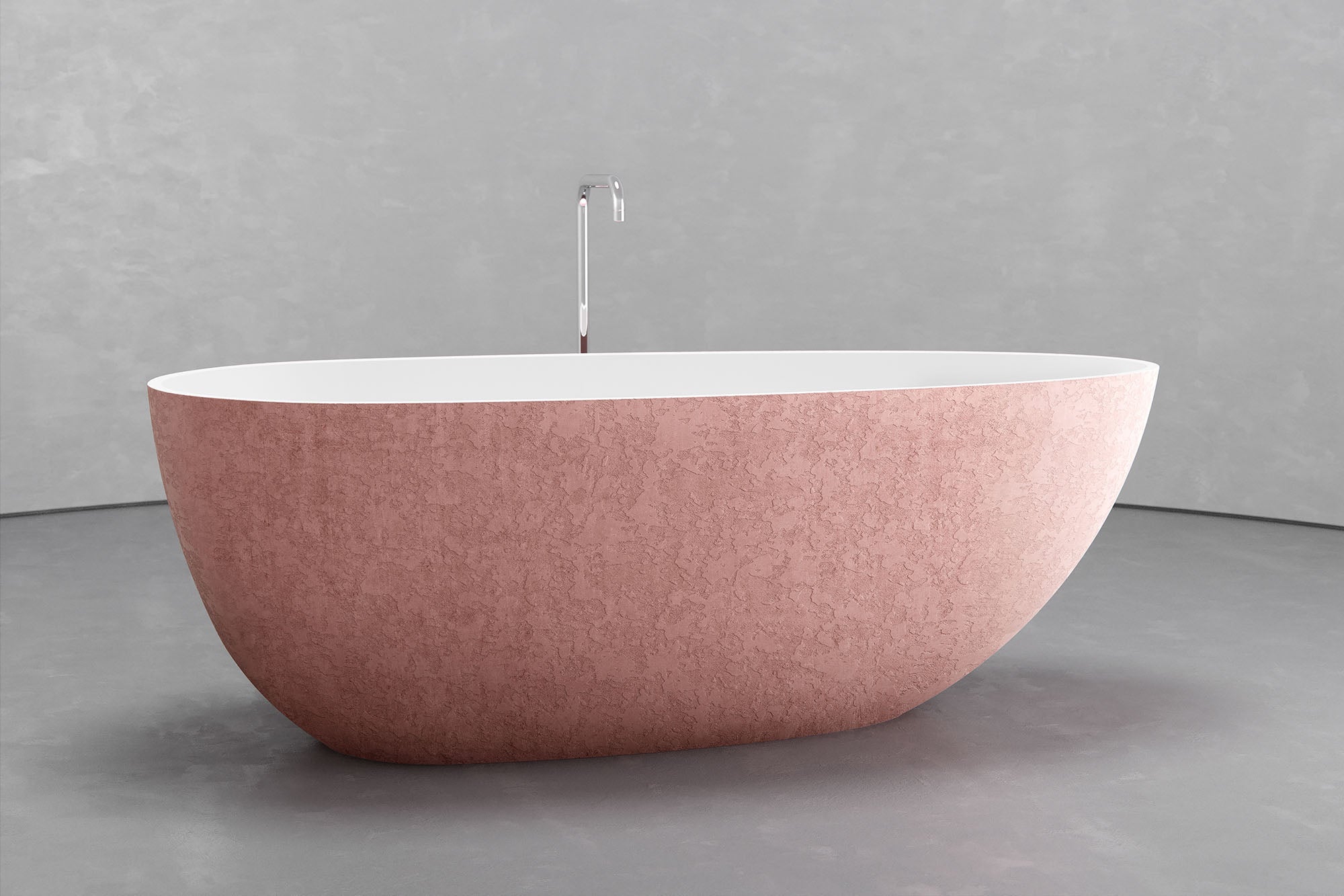 Ovoid Soaking Bathtub VAST Studio