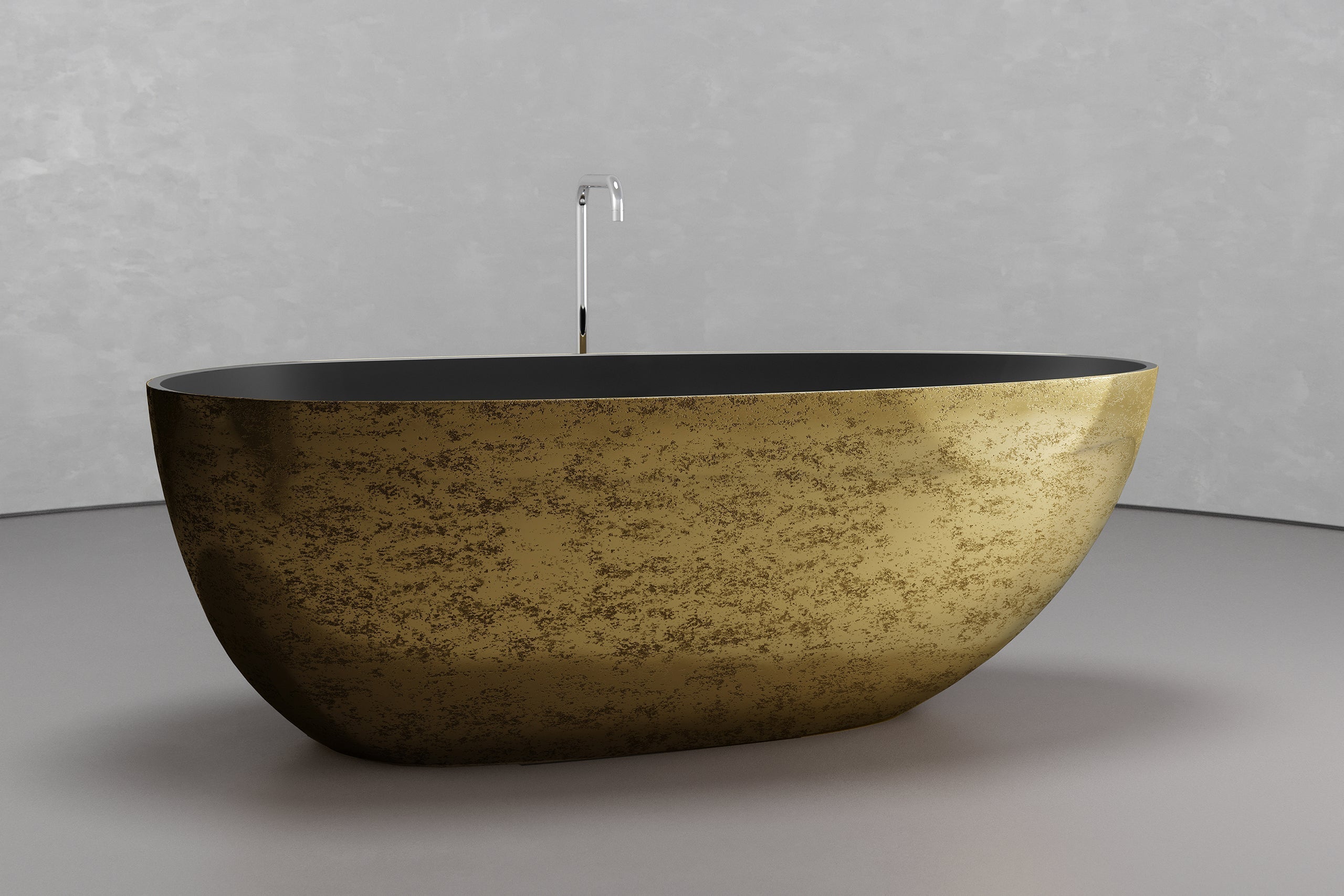 Ovoid Soaking Bathtub VAST Studio
