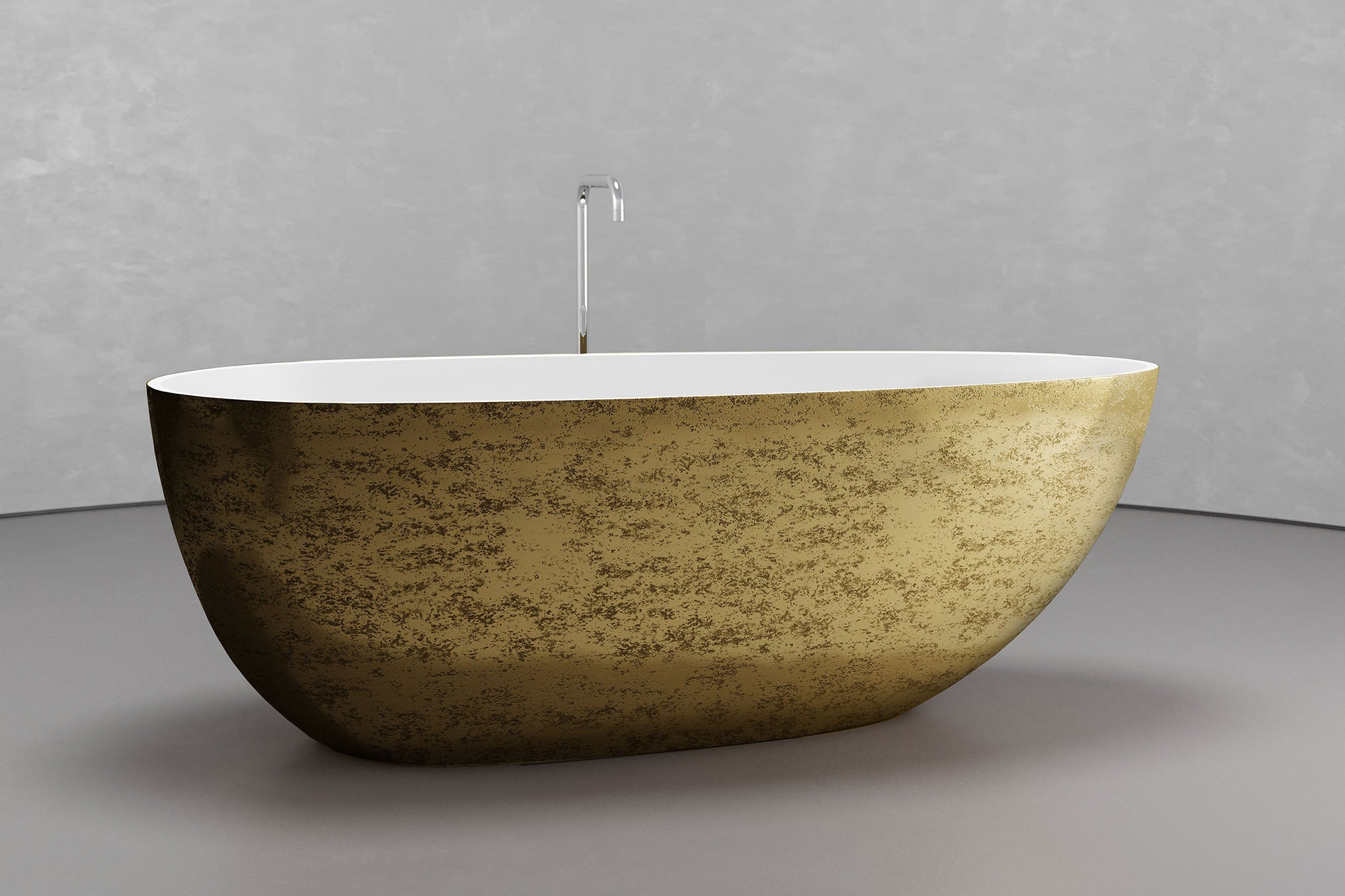 Ovoid Soaking Bathtub VAST Studio