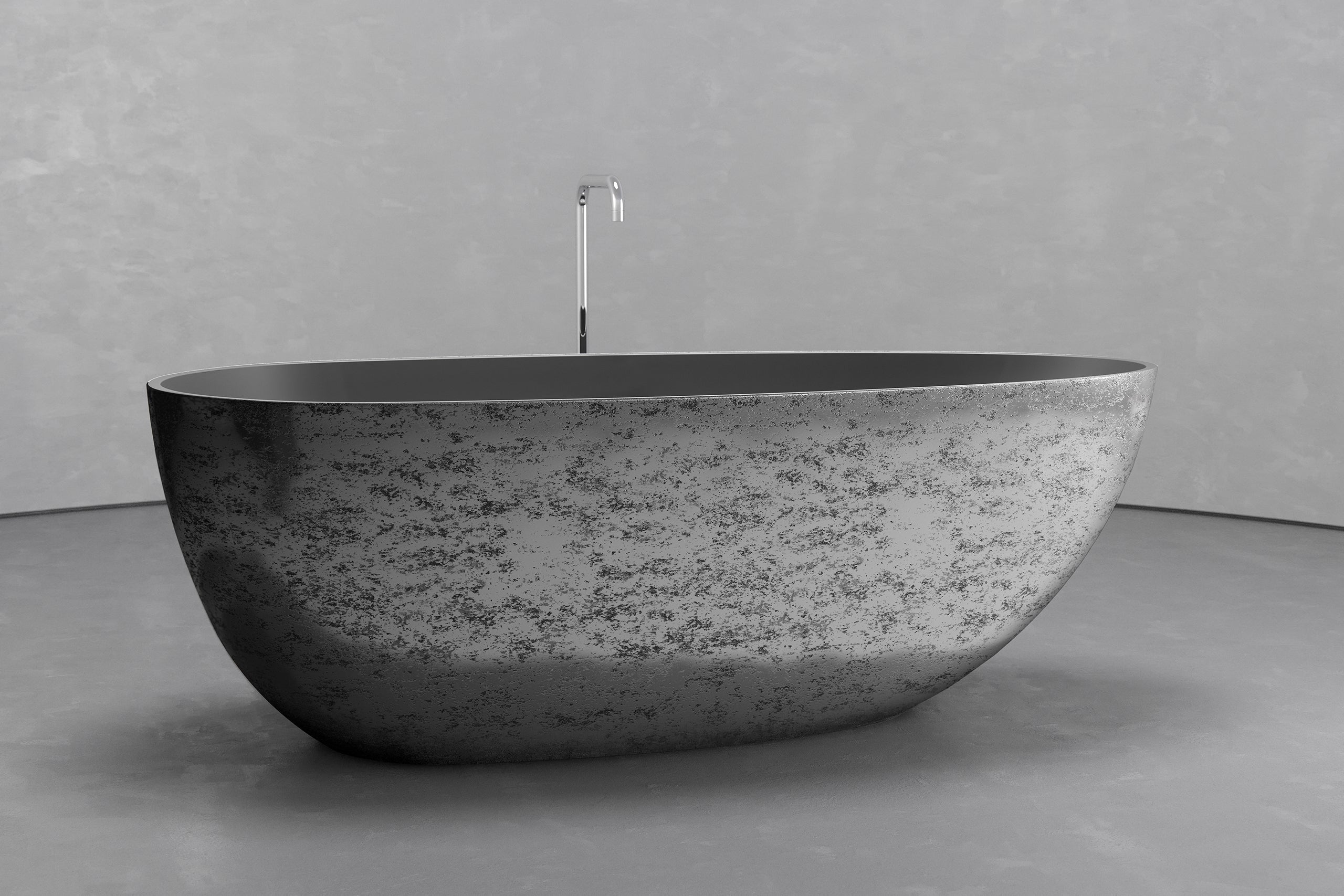 Ovoid Soaking Bathtub VAST Studio