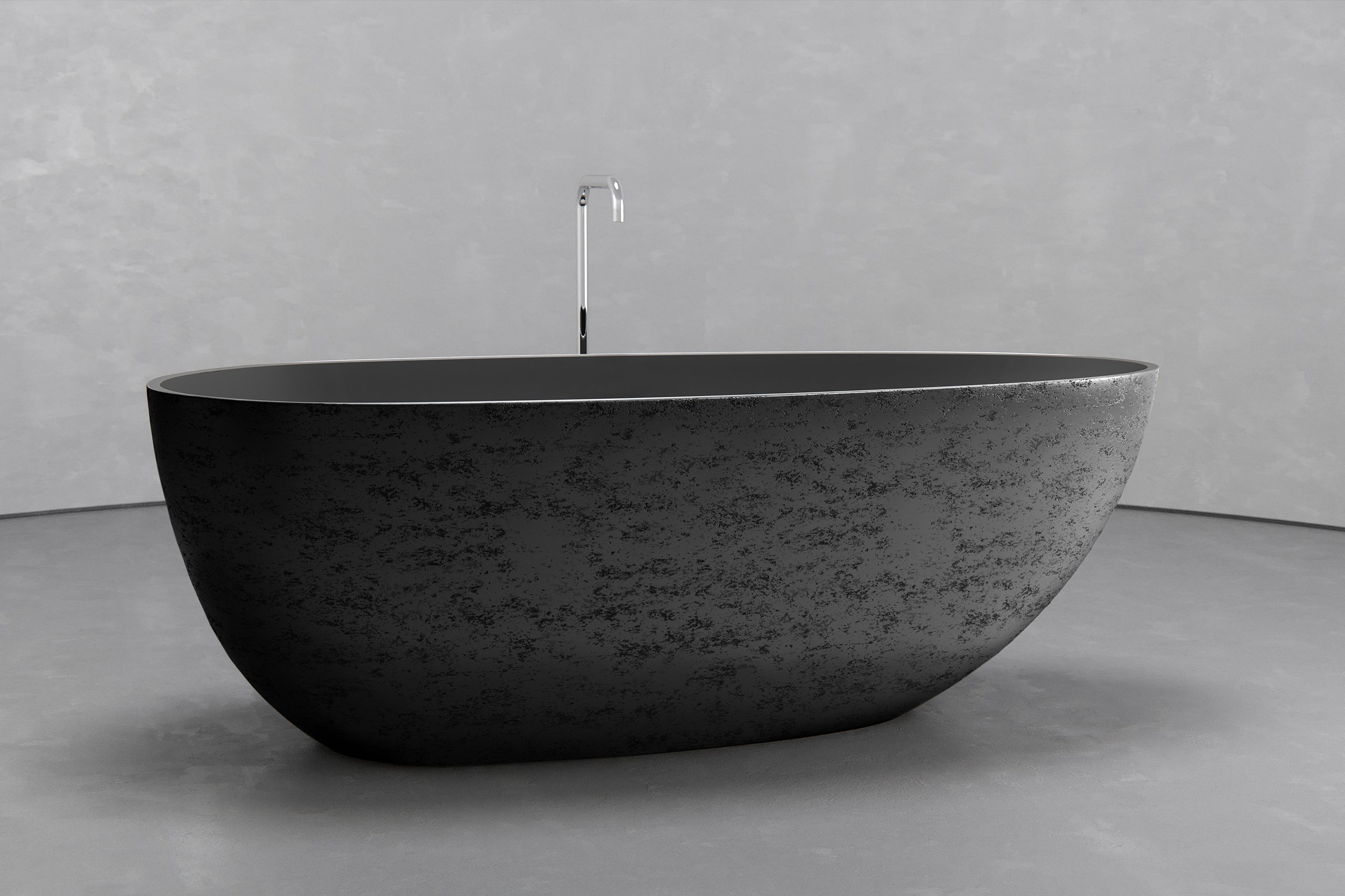Ovoid Soaking Bathtub VAST Studio