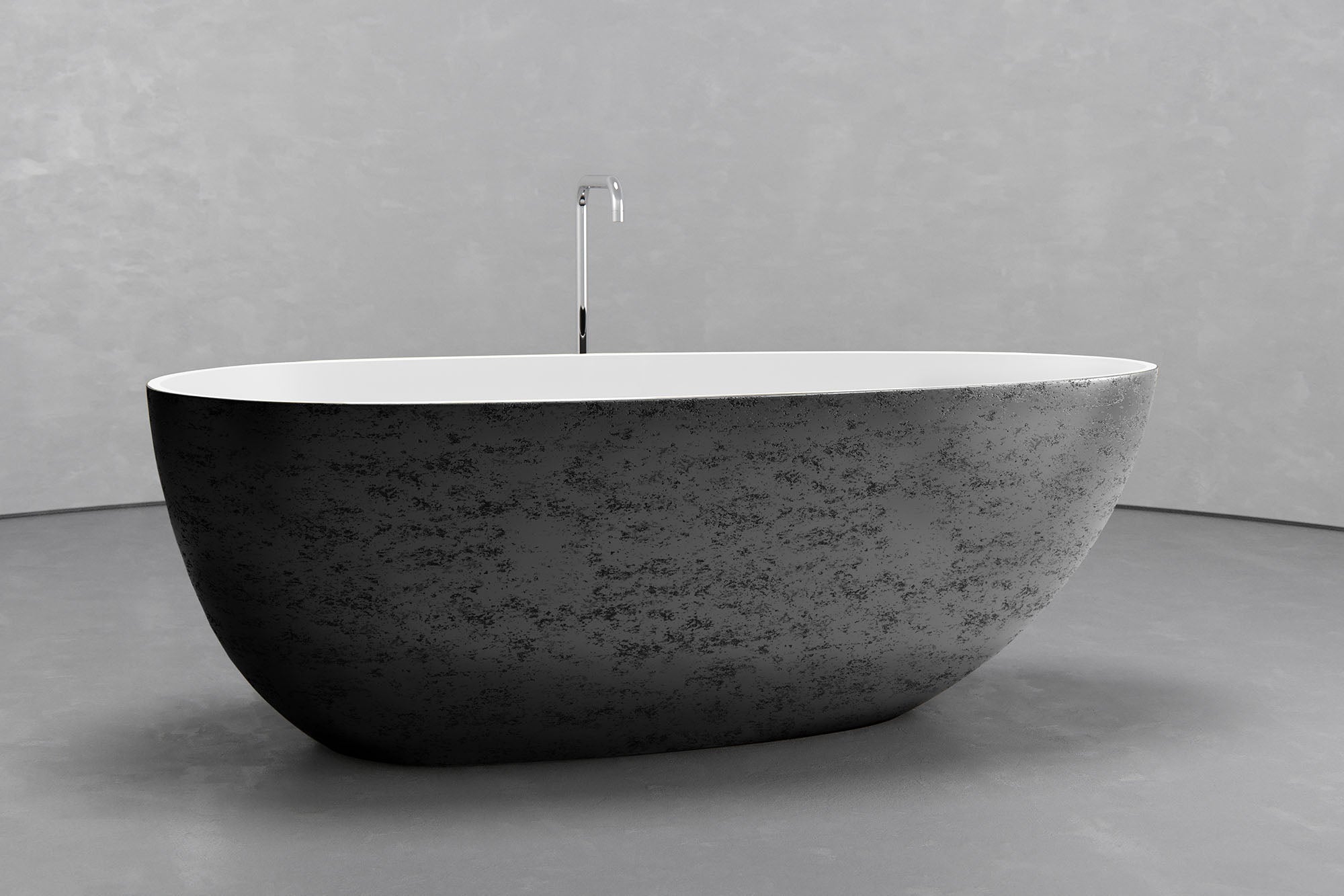 Ovoid Soaking Bathtub VAST Studio