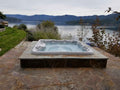 El Dorado Hot Tub - 5-Person Deep Comfort for Full-Body Hydrotherapy Patio Elegance
