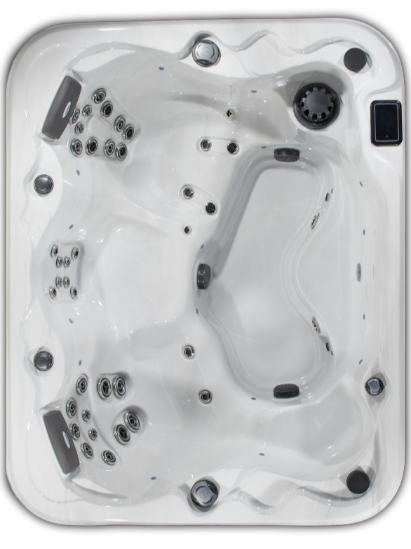 Colorado Hot Tub Spa – 5' x 7' Outdoor Spa for 4 Adults Patio Elegance