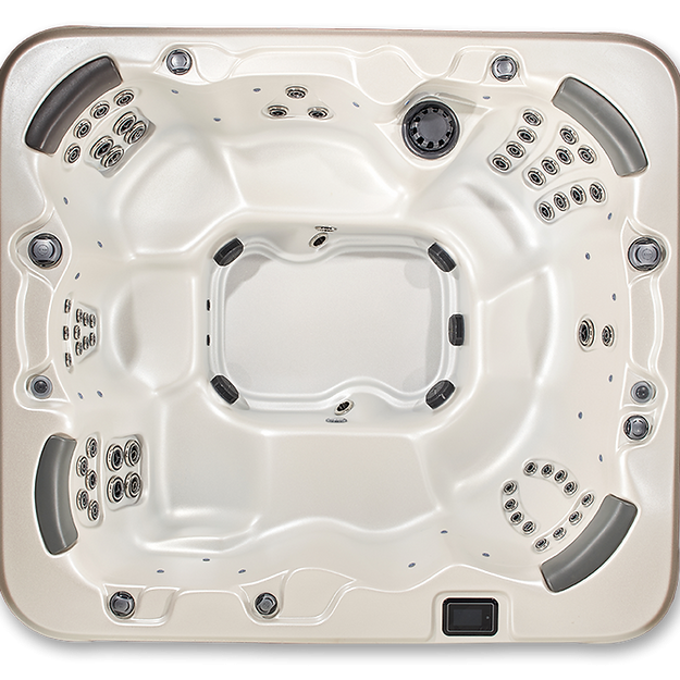 Alpine Hot Tub - Spacious 7-Person Therapy Experience with Elegant Design Patio Elegance