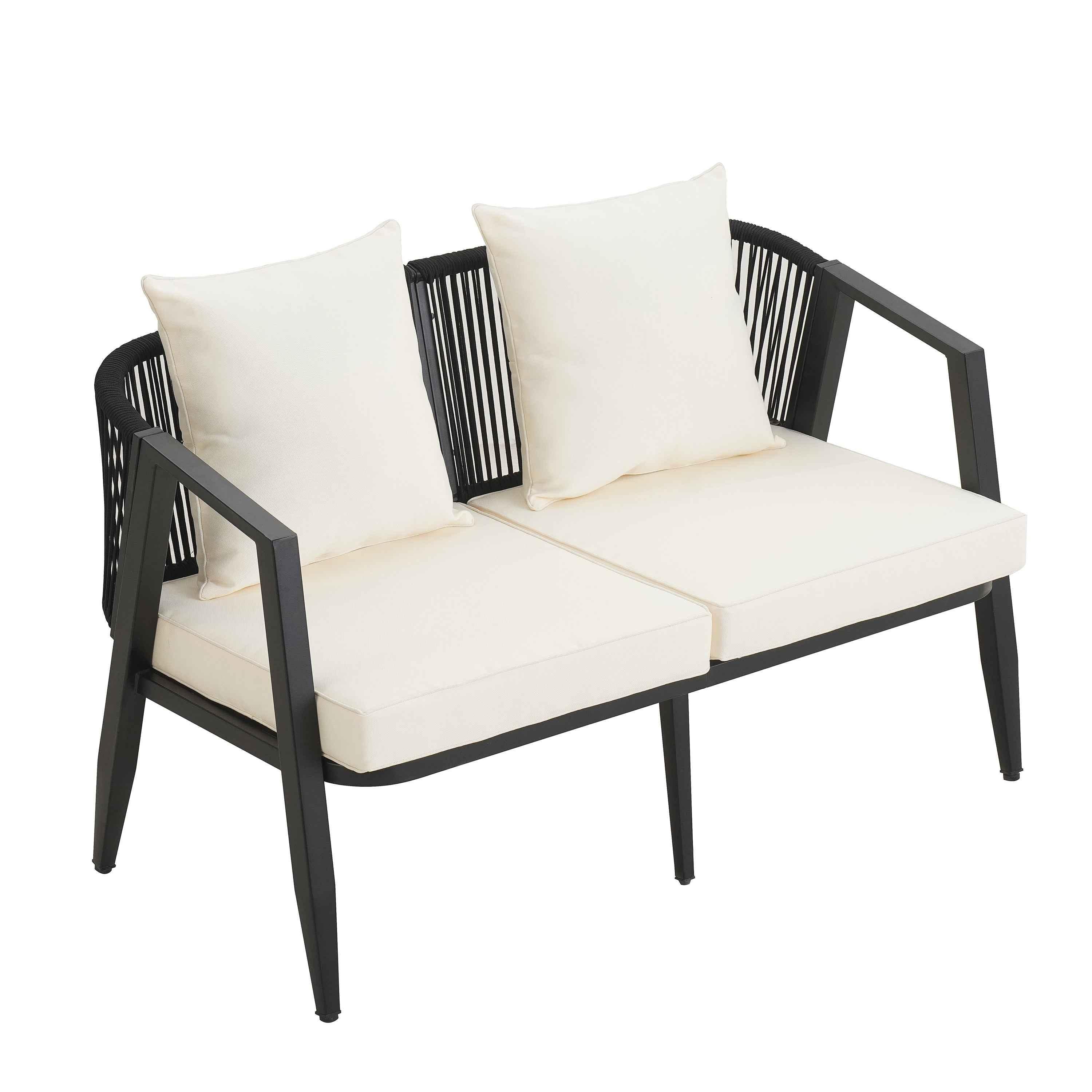 Durable and Comfortable Outdoor Seating Set,Suitable for Patios, Trustymall