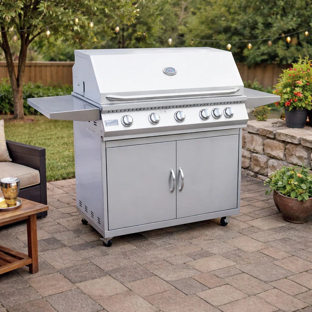 KoKoMo 5-Burner Grill Cart (For 5-Burner Grill / 40" Class) - Haus Of Elevation