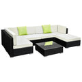 Gardeon 7PC Outdoor Furniture Sofa Set Wicker Garden Patio Pool Lounge Trustymall