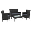 Gardeon Garden Furniture Outdoor Lounge Setting Wicker Sofa Patio Trustymall