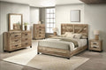 Best Quality Furniture 6 Piece Weathered Brown Pine Wood Bedroom Set in - Haus Of Elevation