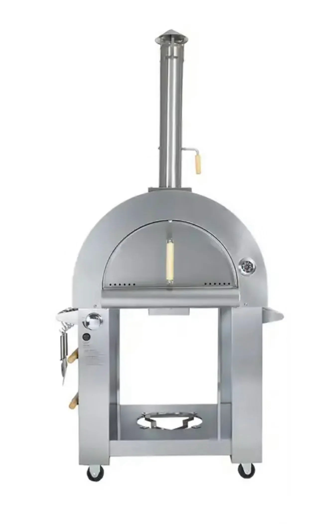 KoKoMo Dual-Fuel Pizza Oven & Stand (Gas or Wood Burning) - Haus Of Elevation
