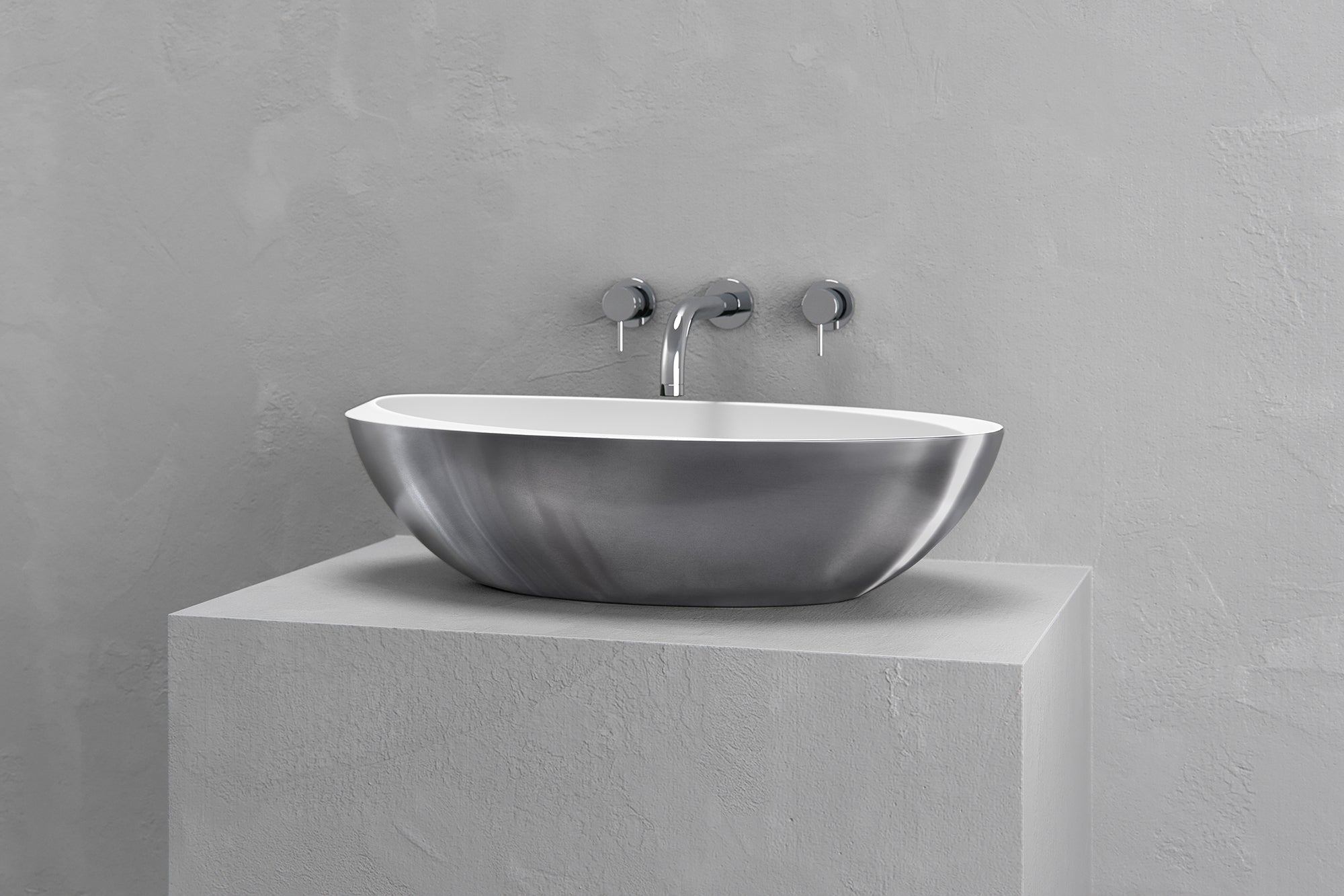 Half Ovoid Luxury Vessel Sink VAST Studio
