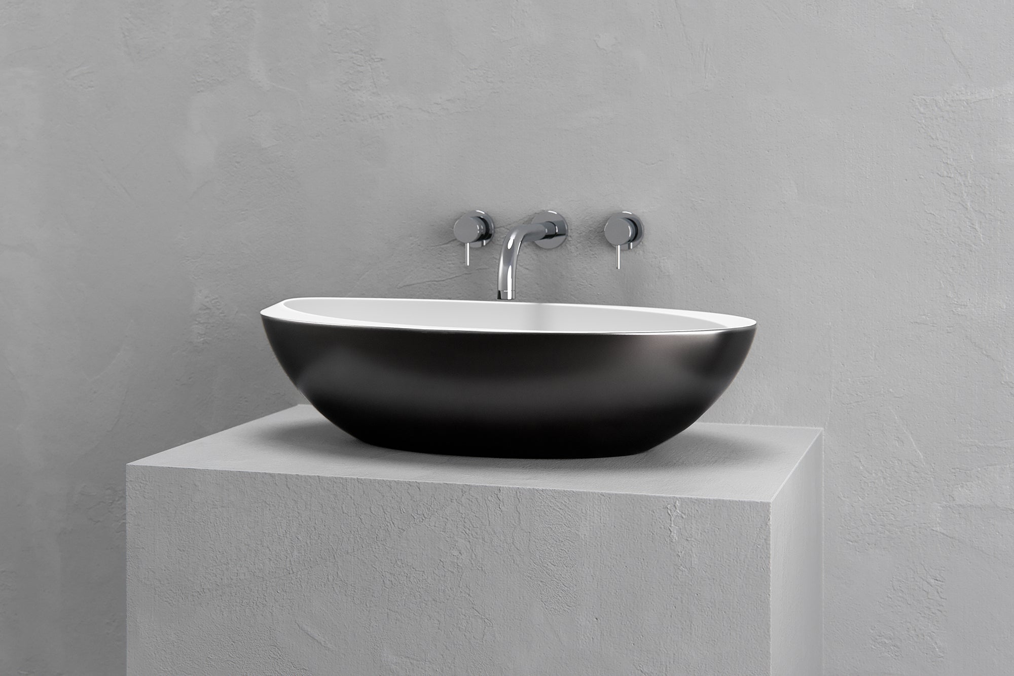 Half Ovoid Luxury Vessel Sink VAST Studio