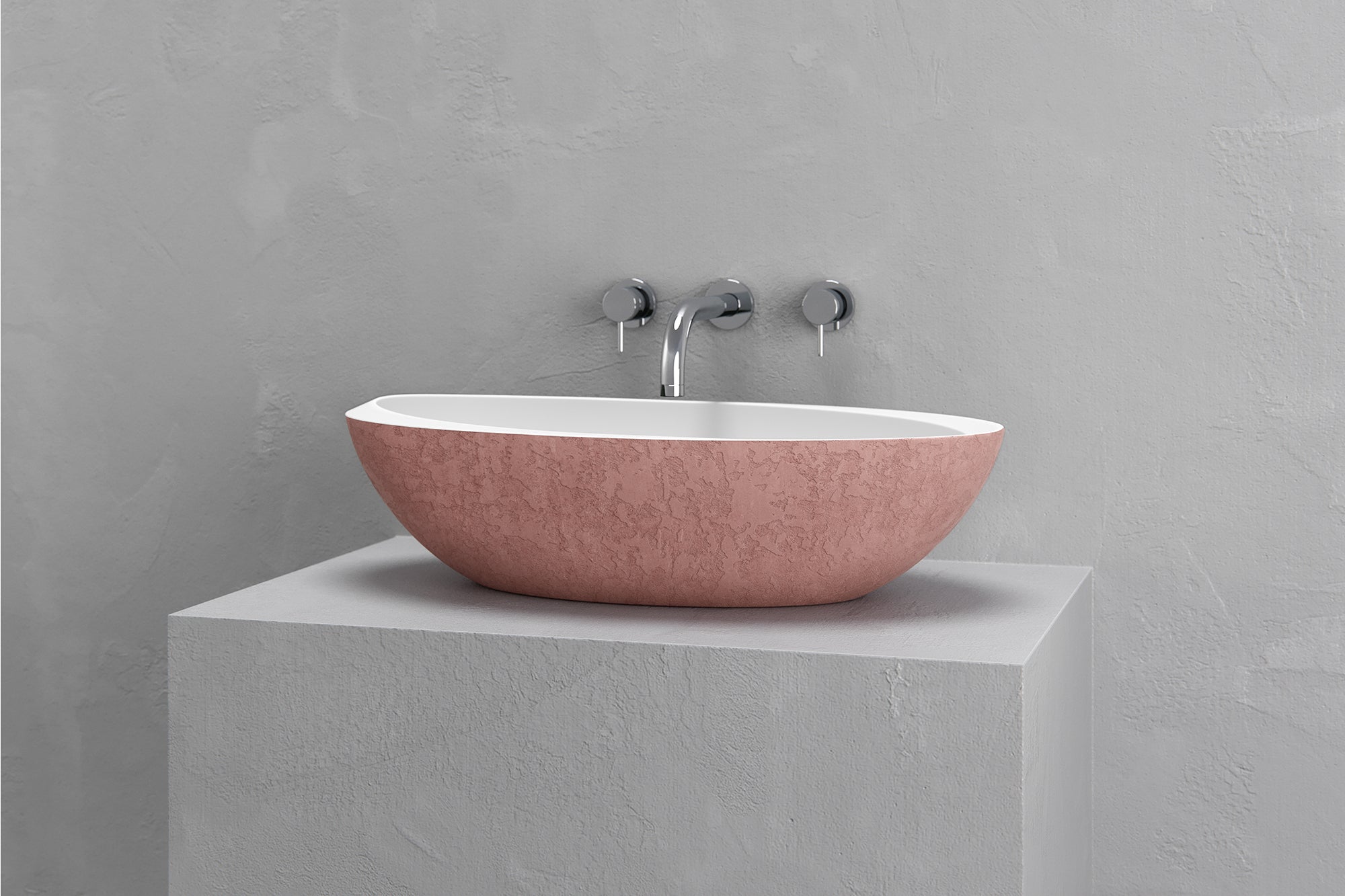 Half Ovoid Luxury Vessel Sink VAST Studio