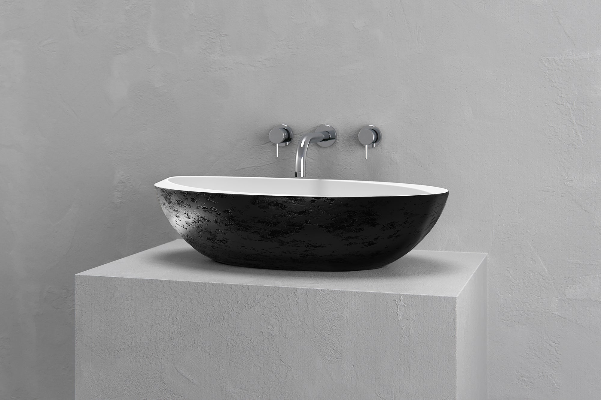 Half Ovoid Luxury Vessel Sink VAST Studio