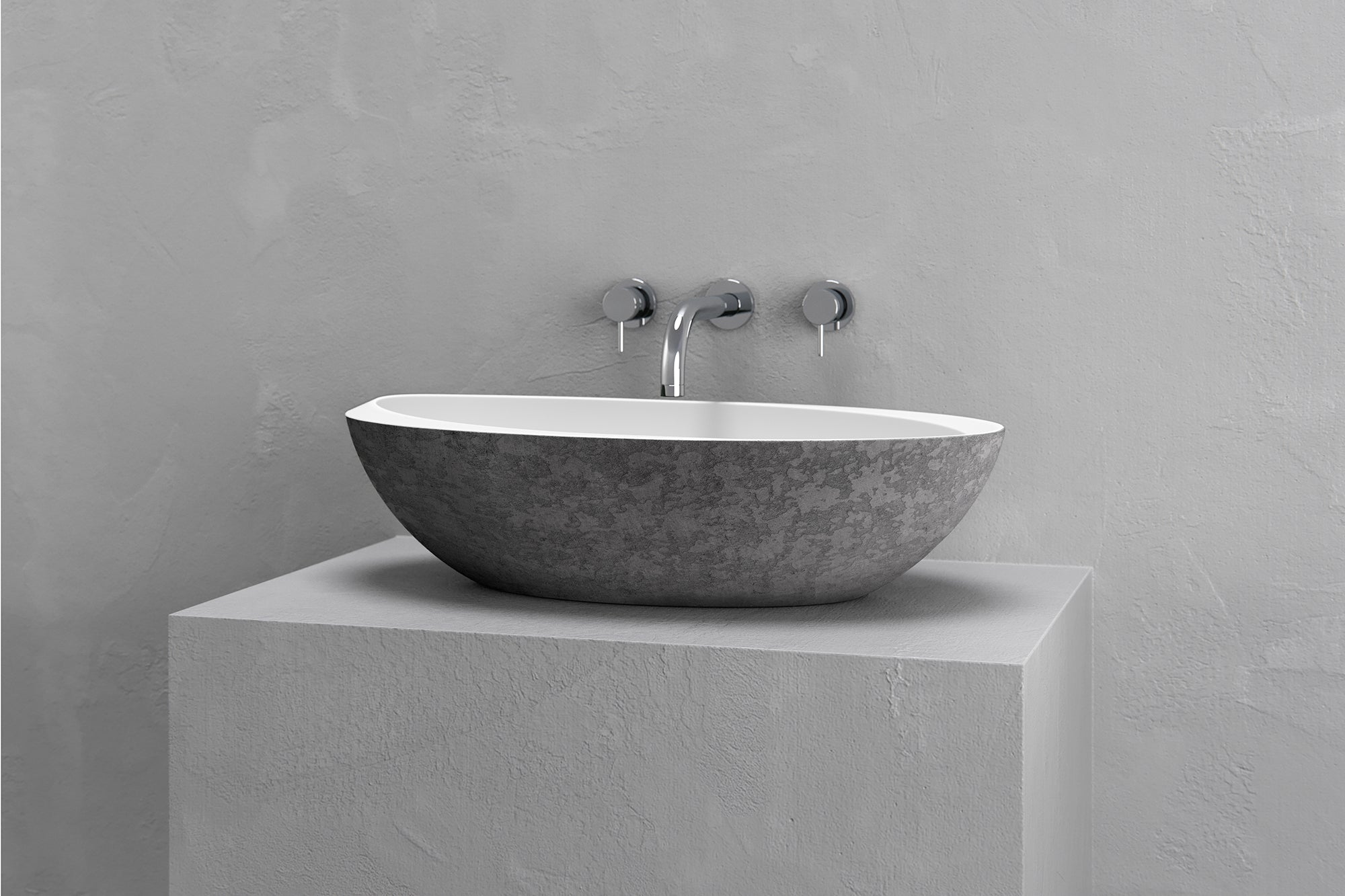 Half Ovoid Luxury Vessel Sink VAST Studio