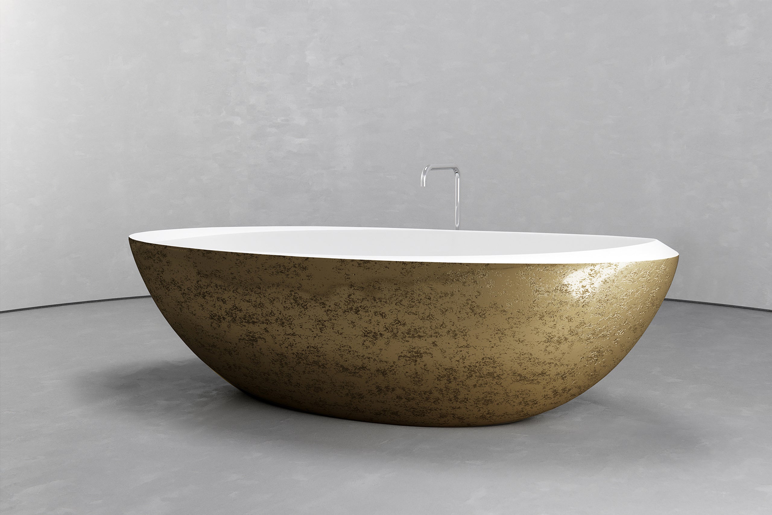 Custom Oval Freestanding Tub VAST Studio