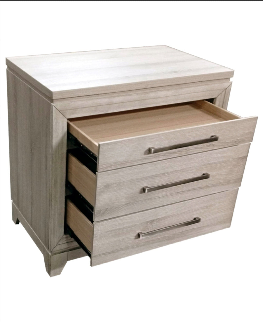 Best Quality Furniture Grey-Beige Wood Bedroom Set with Panel Bed Haus of Elevation
