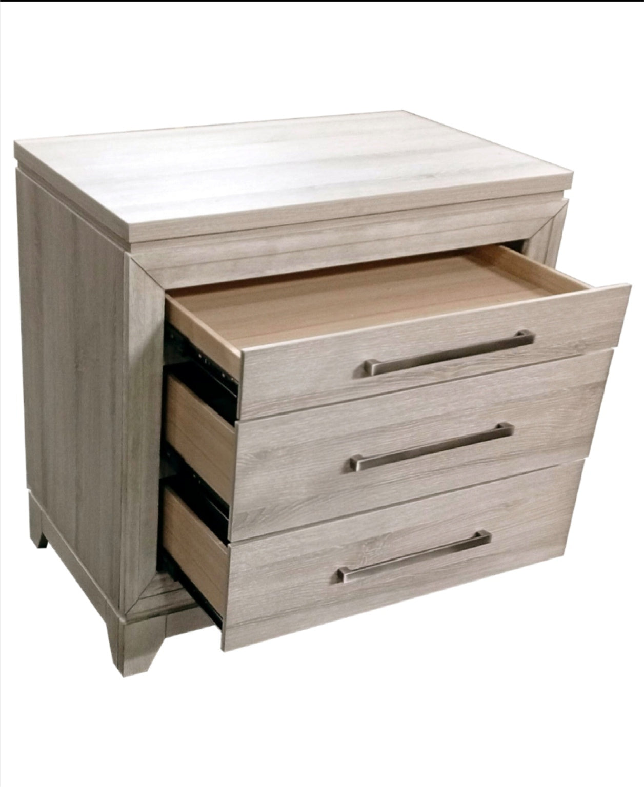 Best Quality Furniture Grey-Beige Wood Bedroom Set with Panel Bed Haus of Elevation
