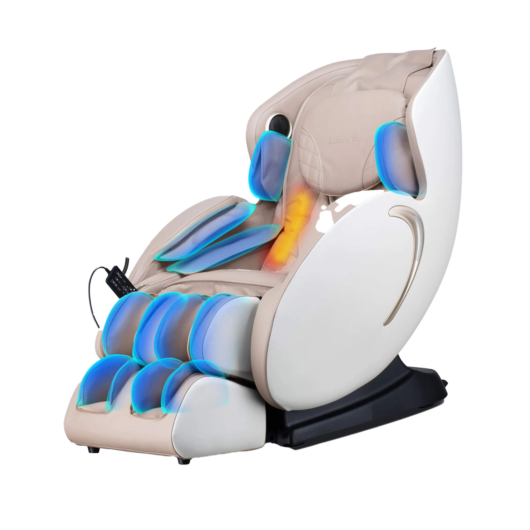 Bosscare Full Body 3D Zero Gravity Shiatsu Recliner Massage Chair With App (SAK32840) SAKSBY WHOLESALE