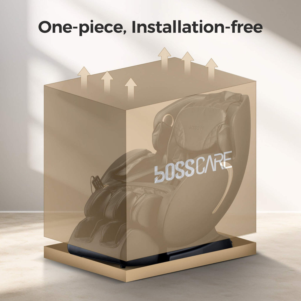 Bosscare Full Body 3D Zero Gravity Shiatsu Recliner Massage Chair With App (SAK32840) SAKSBY WHOLESALE