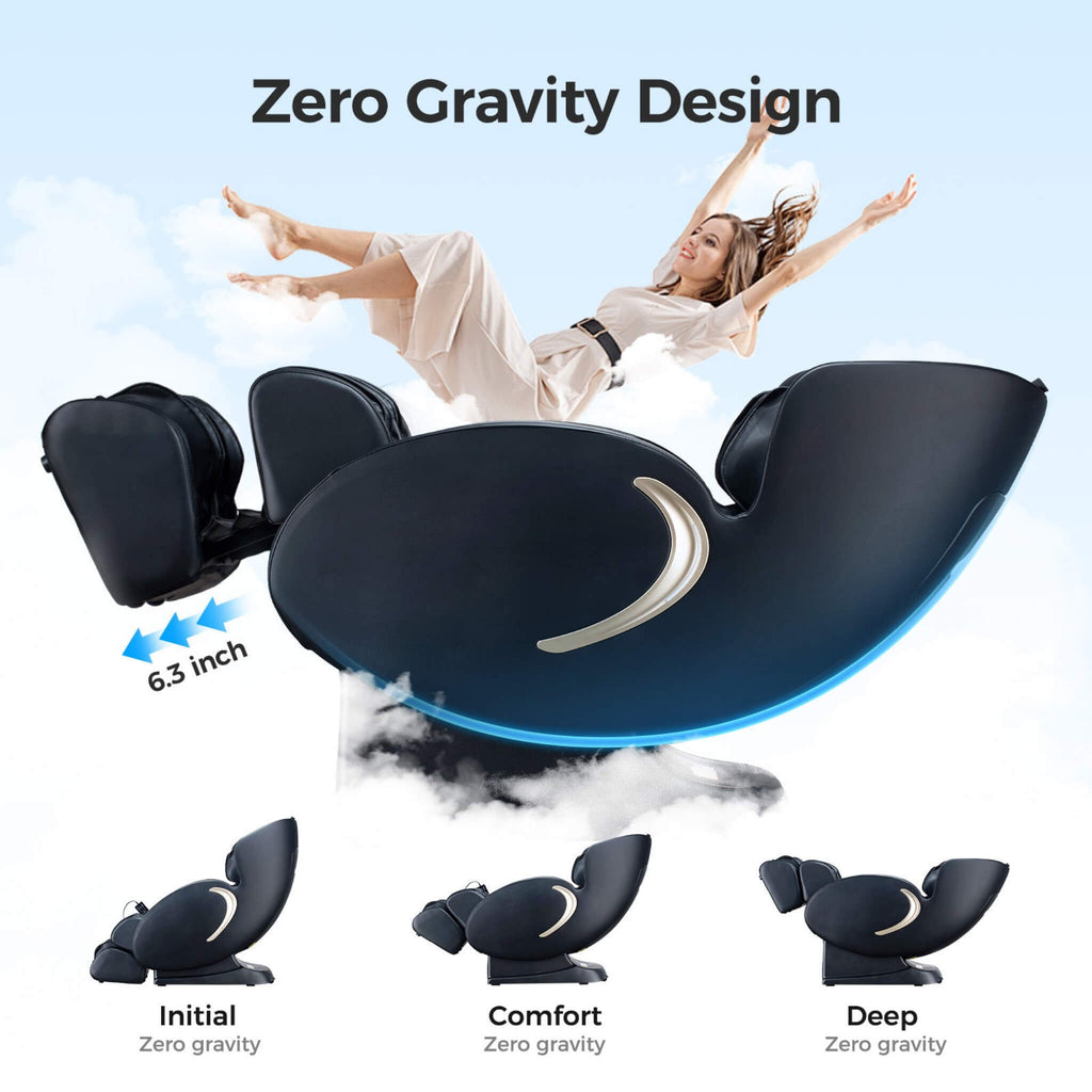 Bosscare Full Body 3D Zero Gravity Shiatsu Recliner Massage Chair With App (SAK32840) SAKSBY WHOLESALE