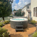 Northstar Round Hot Tub - 7' Outdoor Spa for 5 Adults Patio Elegance