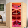 Canadian hemlock pentagonal double sauna HouseOfZazla
