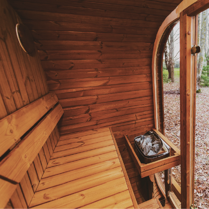 Mande MW20 Outdoor ThermoWood Sauna – Premium Backyard Relaxation by Patio Elegance Patio Elegance