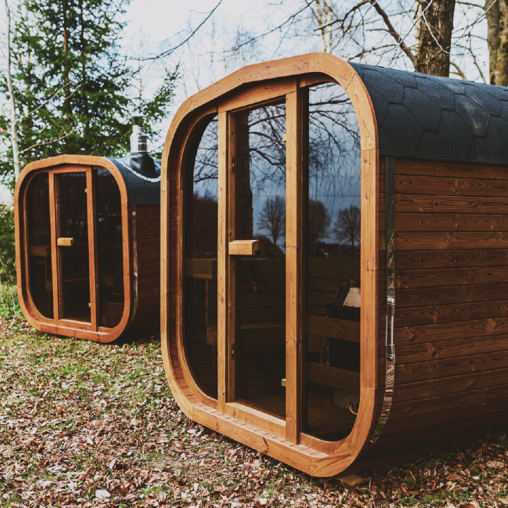 Mande MW20 Outdoor ThermoWood Sauna – Premium Backyard Relaxation by Patio Elegance Patio Elegance