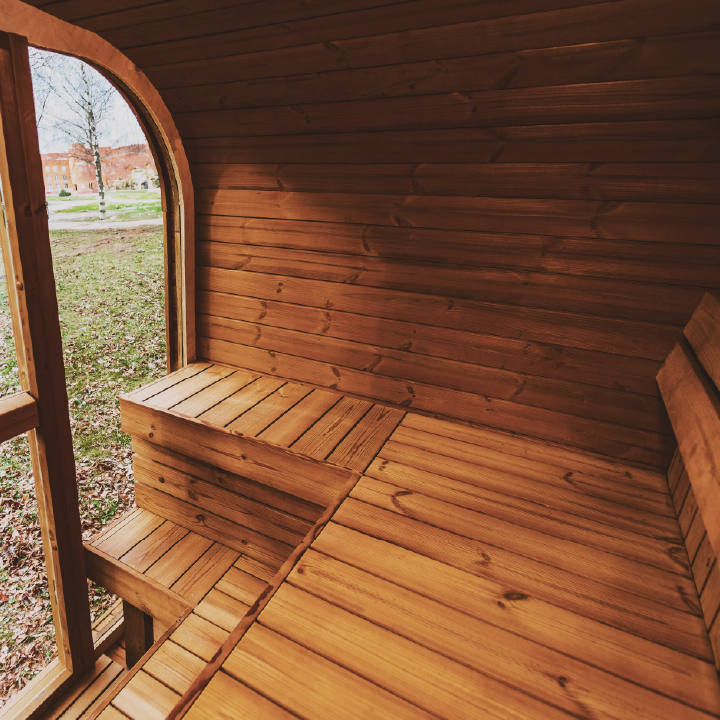 Mande MW20 Outdoor ThermoWood Sauna – Premium Backyard Relaxation by Patio Elegance Patio Elegance