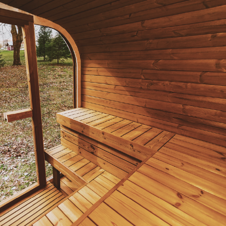 Mande MW20 Outdoor ThermoWood Sauna – Premium Backyard Relaxation by Patio Elegance Patio Elegance