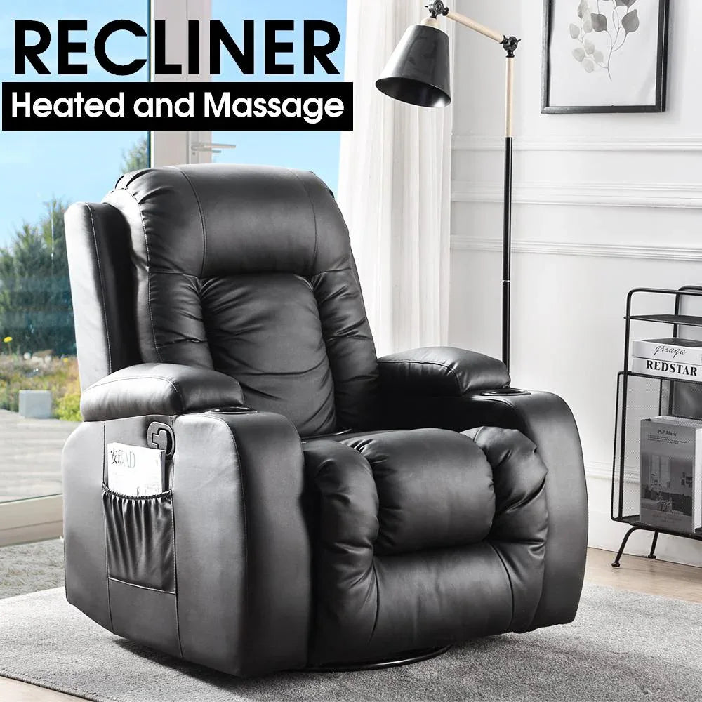 Levede Electric Massage Chair Zero Gravity Chairs Recliner Full Body Trustymall